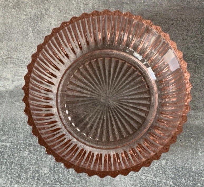 6 Pcs Depression Glass Collection Colors Variety Tappan Westmoreland Bryce Bro+