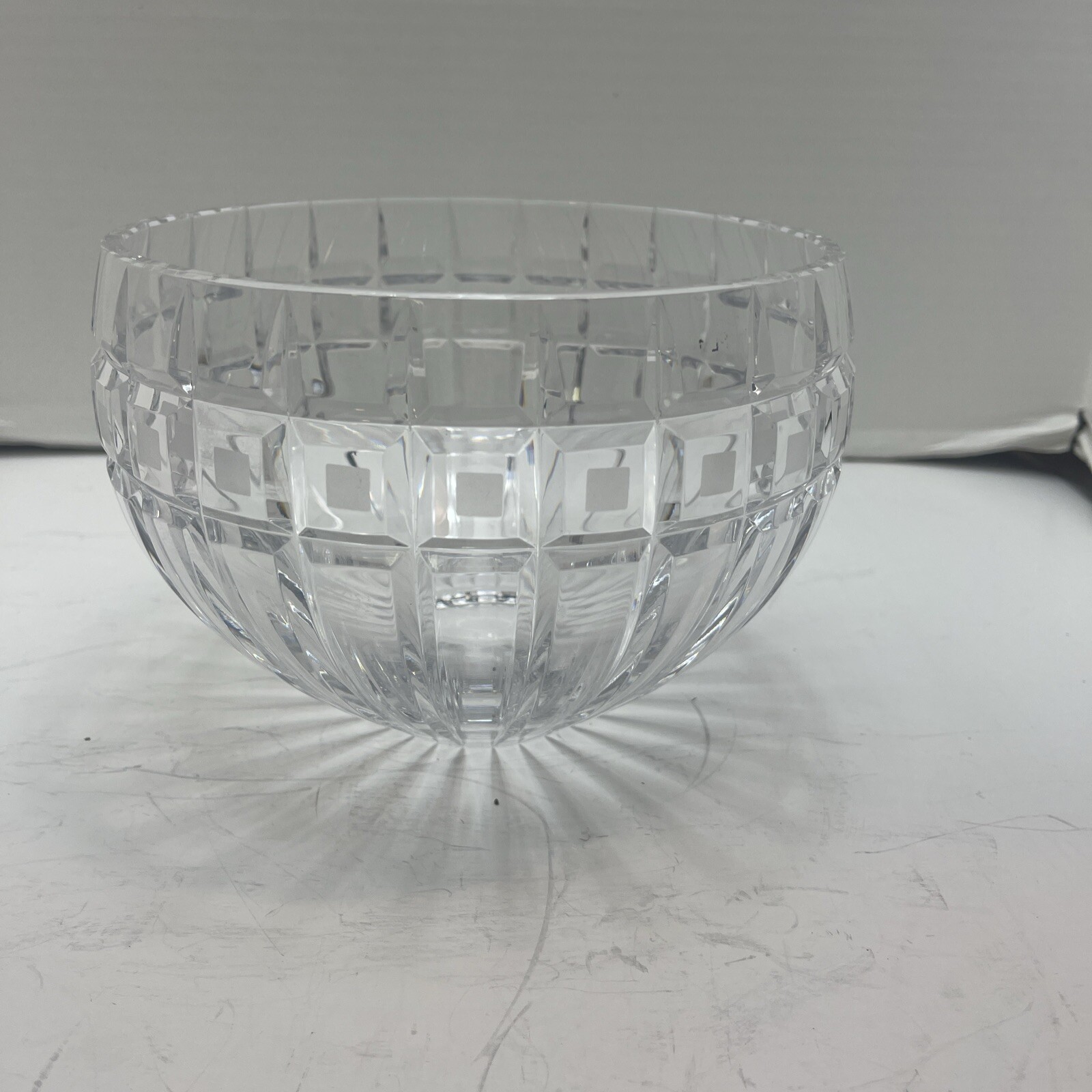 Waterford Marquis Crystal 7.5″ Quadrata Round Bowl