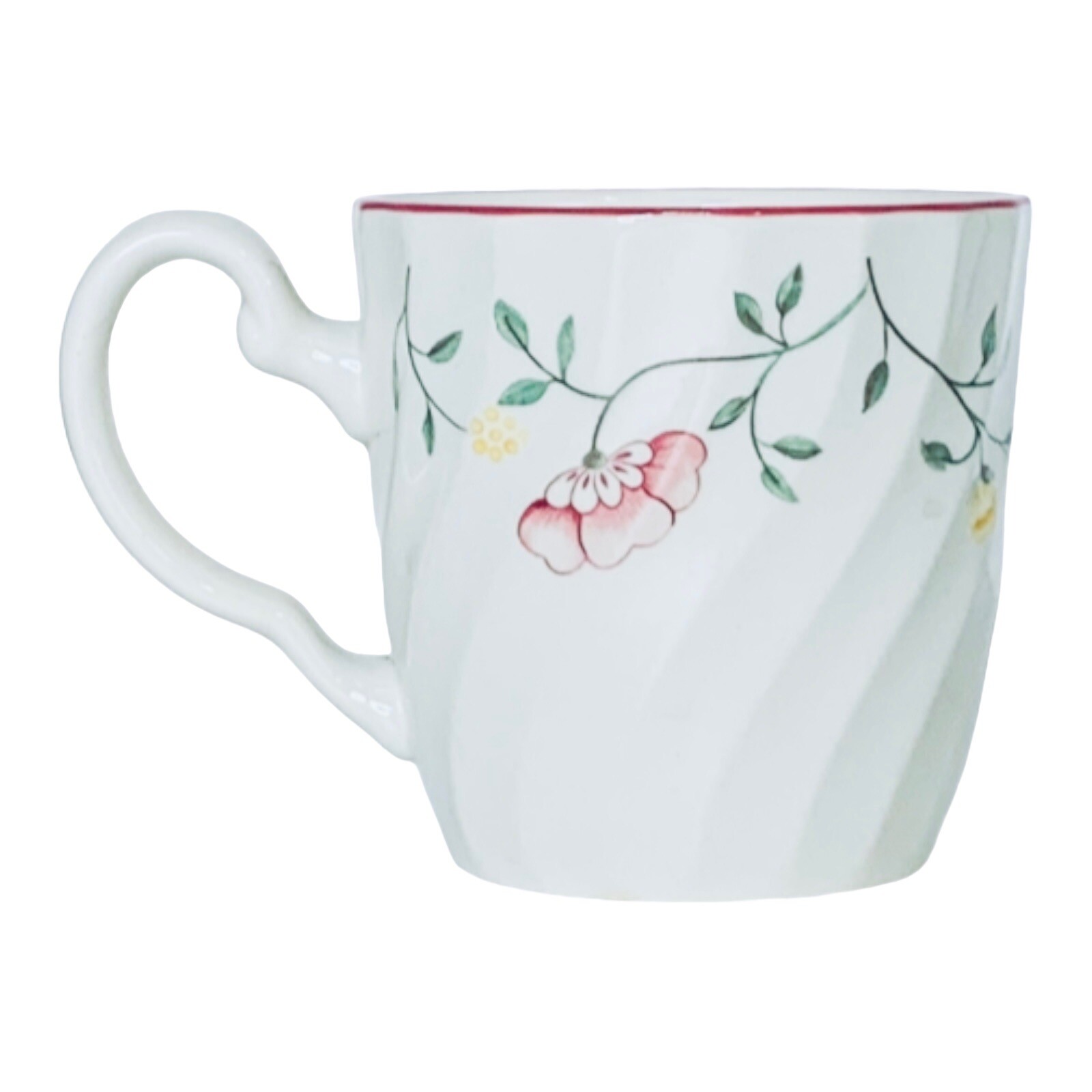 Johnson Brothers SUMMER CHINTZ Earthenware Pink Floral Mug England NEW