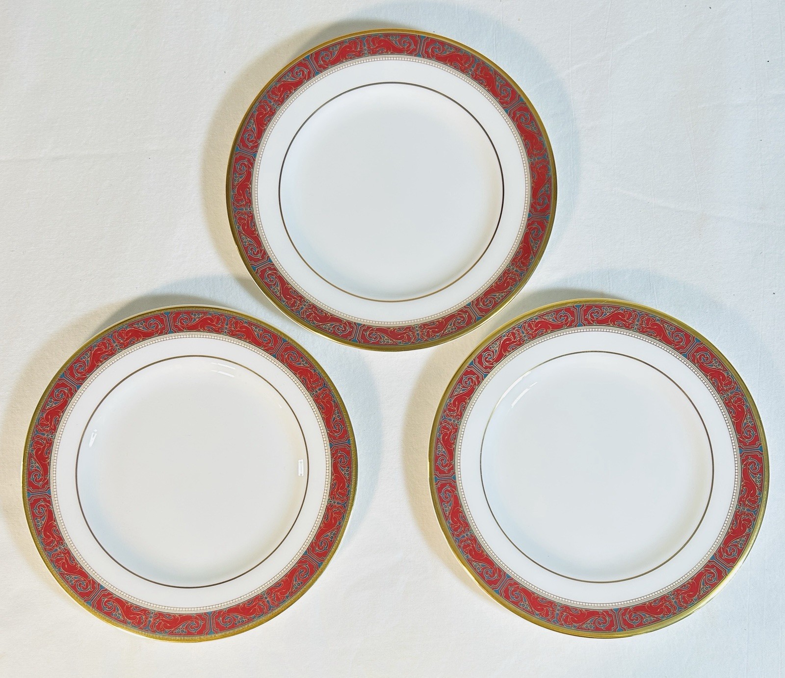 Royal Doulton Martinique 6 1/2” Bread Plates Set Of 12 Mint