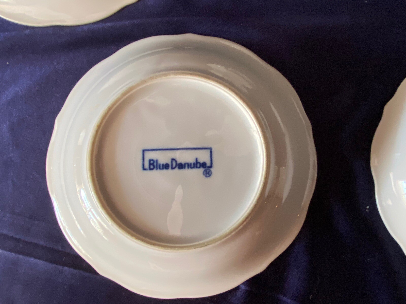 Blue Danube By Lipper 5 Berry Dessert Bowls 5.5″ Rectangle Mark