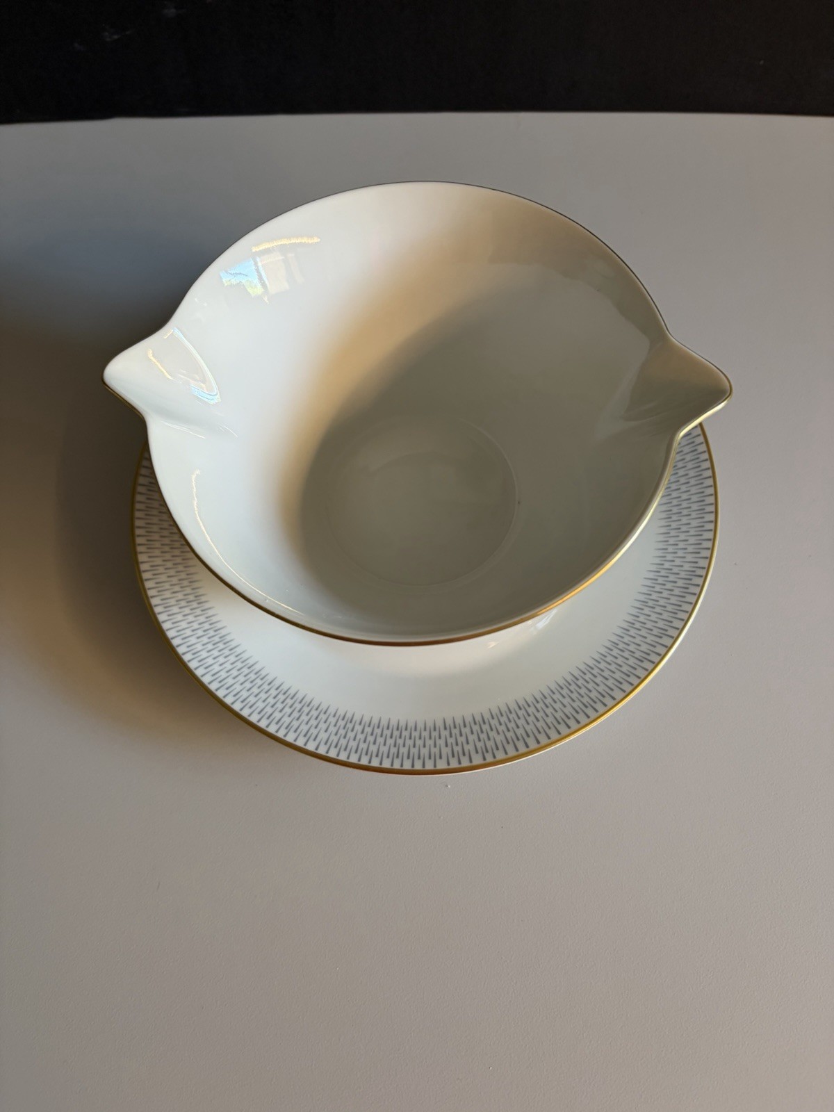 Rare MCM Royal Tettau Bavaria 3-Piece Hostess Serving Set – Gray Drop