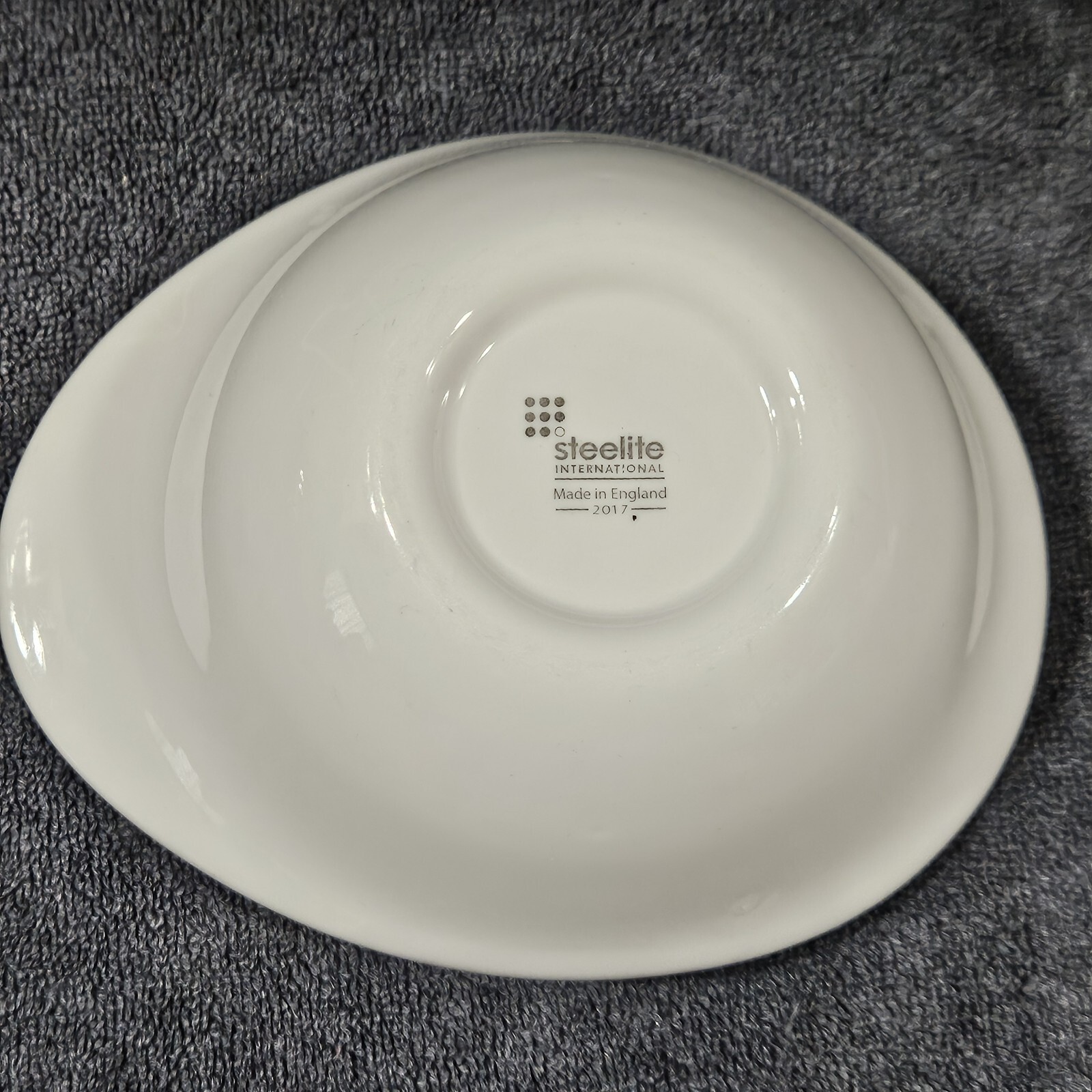 Set of 2 Steelite International England 2017 7 In. Freestyle Bowl Gray 15oz.
