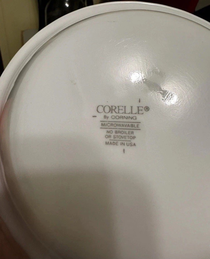Vintage 1997 Corning Corelle Impressions Callaway 7 1/4” Salad Plate Green Ivy