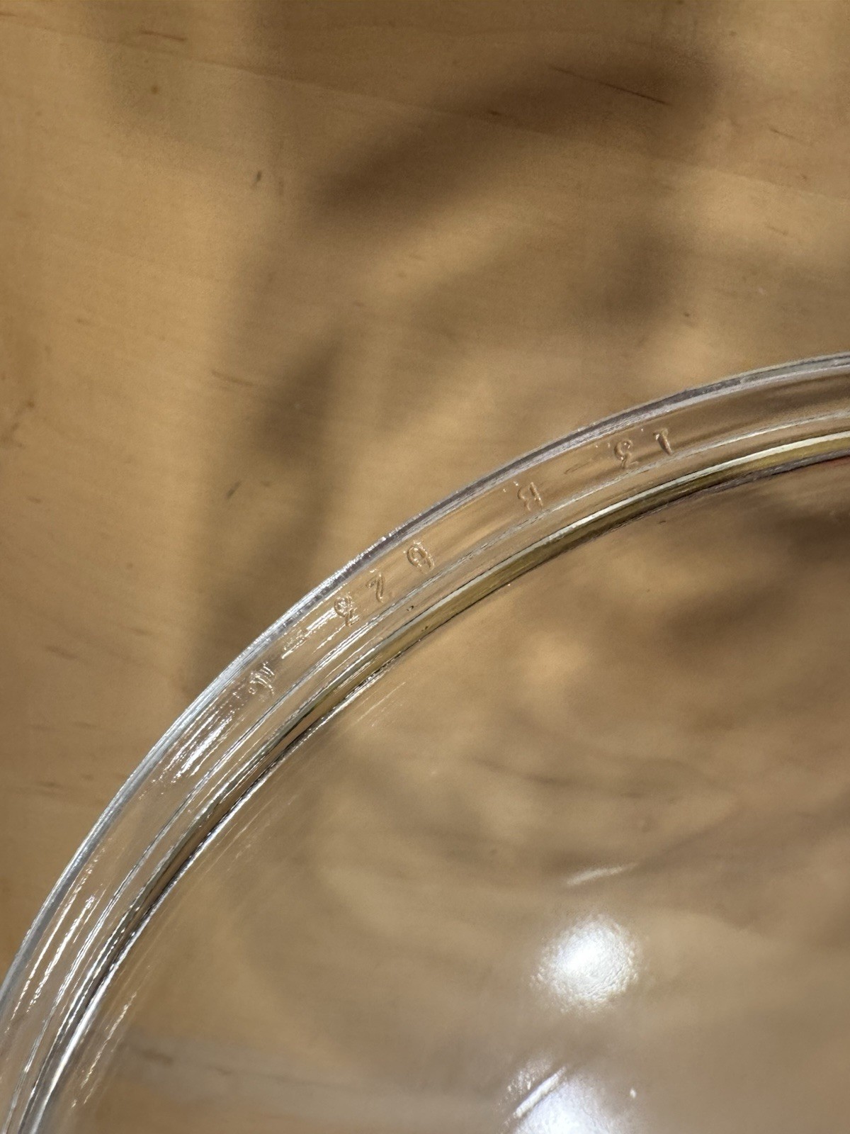 Vintage Pyrex Replacement Glass Lid 623C Round 8″ Lid Only Clear Casserole Cover