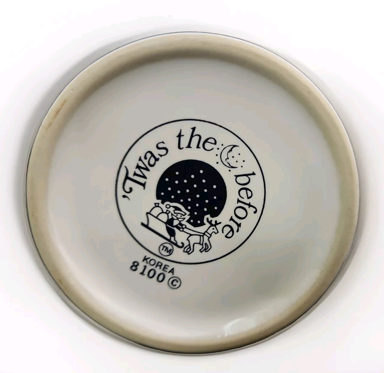 Twas The Night Before Christmas (#8100) by Epoch Mug Christmas Scenes 1980s