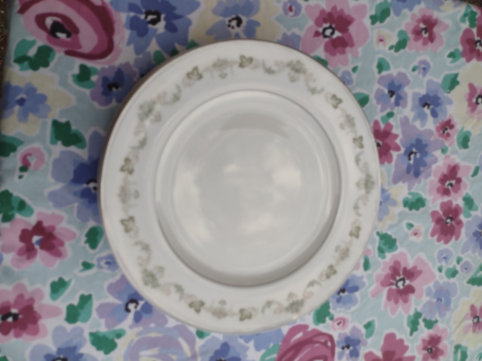 Four Piece Set M China From Japan Pattern Karen Ware Including Serving Platter