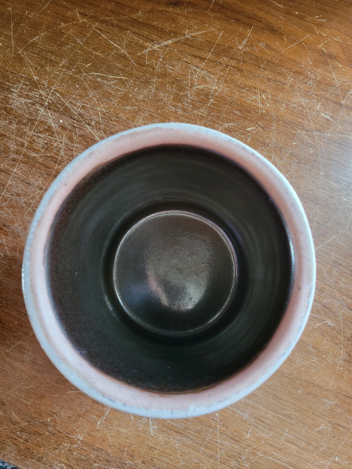 Salmon Falls Stoneware Pottery Crock Blueberry Vines 1991 5.25″