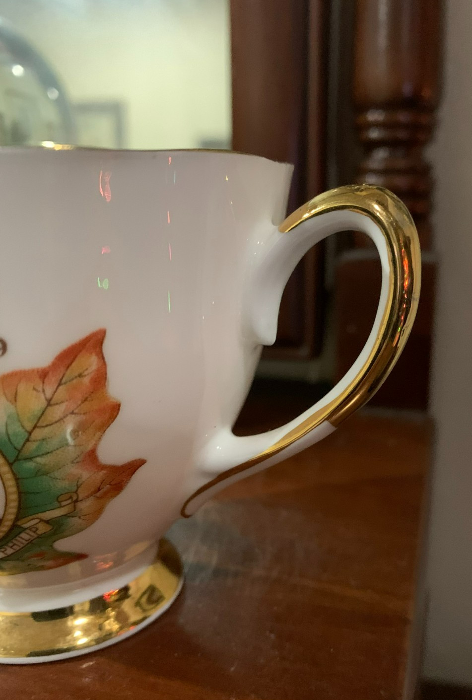 Queen Elizabeth Prince Philip Royal Visit to Canada June 1959 Tea Cup #7617