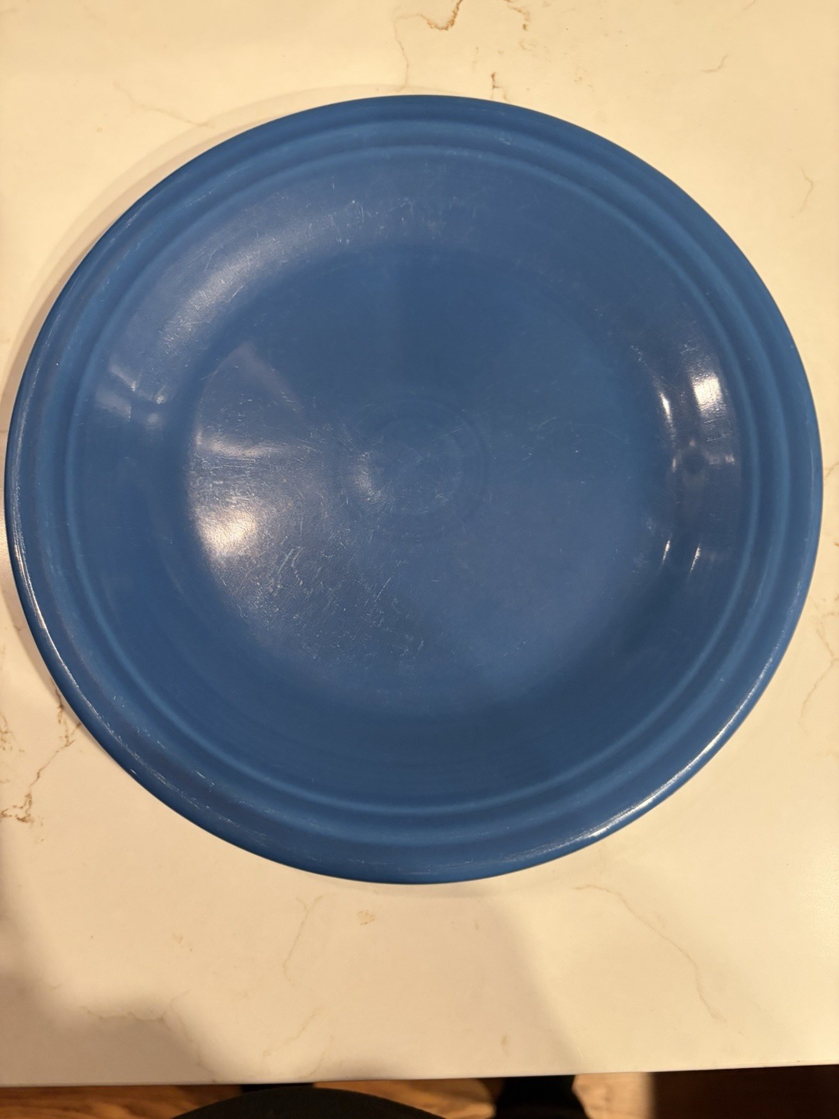 FIESTA Fiestaware Lapis Blue 10.5” Dinner Plates Set Of 4 Homer Laughlin