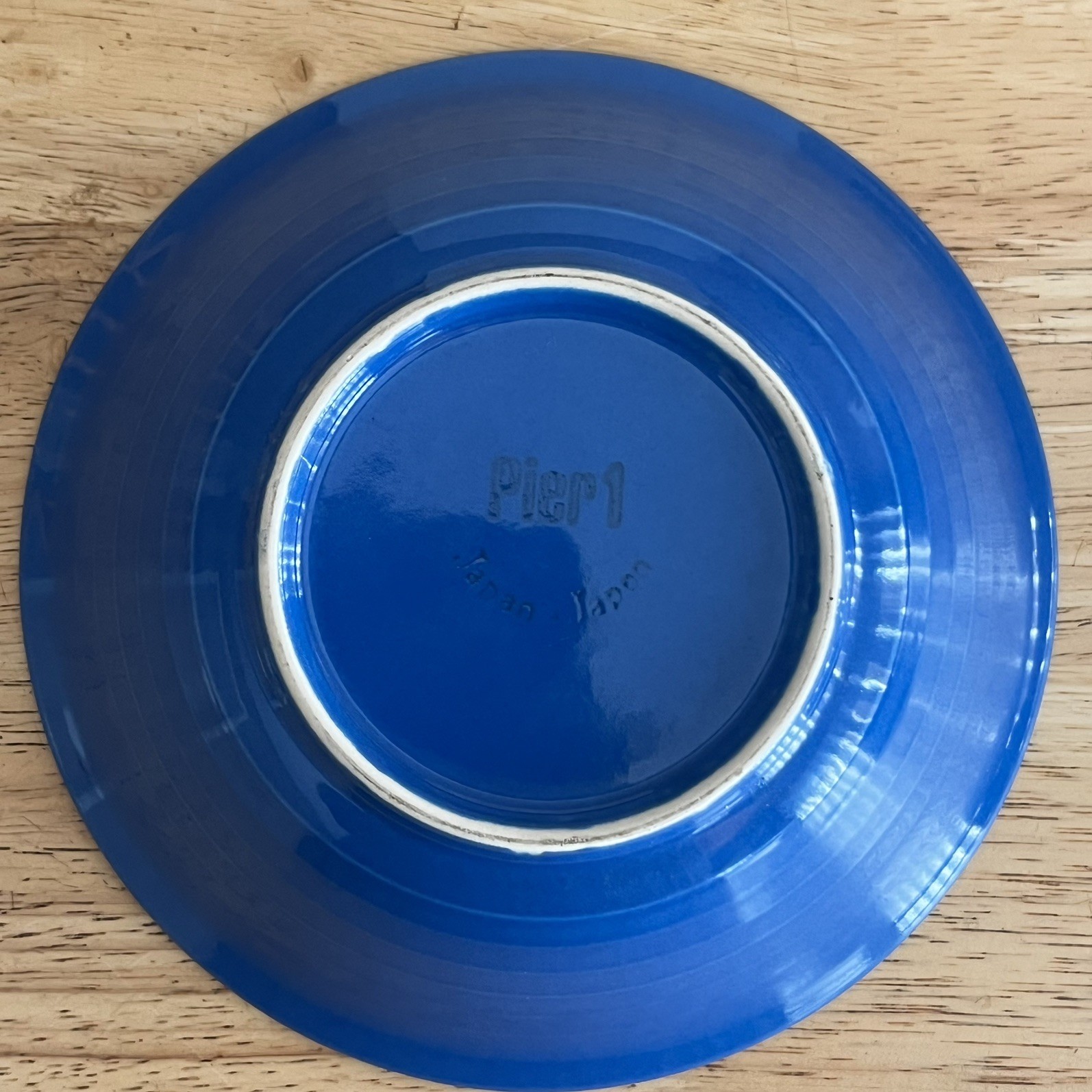 Pier 1 FESTIVAL Soup Cereal Bowls Cobalt/Royal Blue 6.75” Set of 4 Vintage Rare