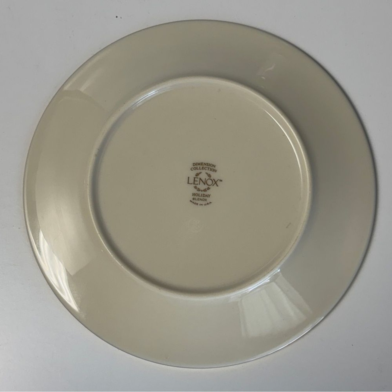 Lenox Holiday Bread & Butter Plate 6.25″ Holly Berry 24K Gold Trim