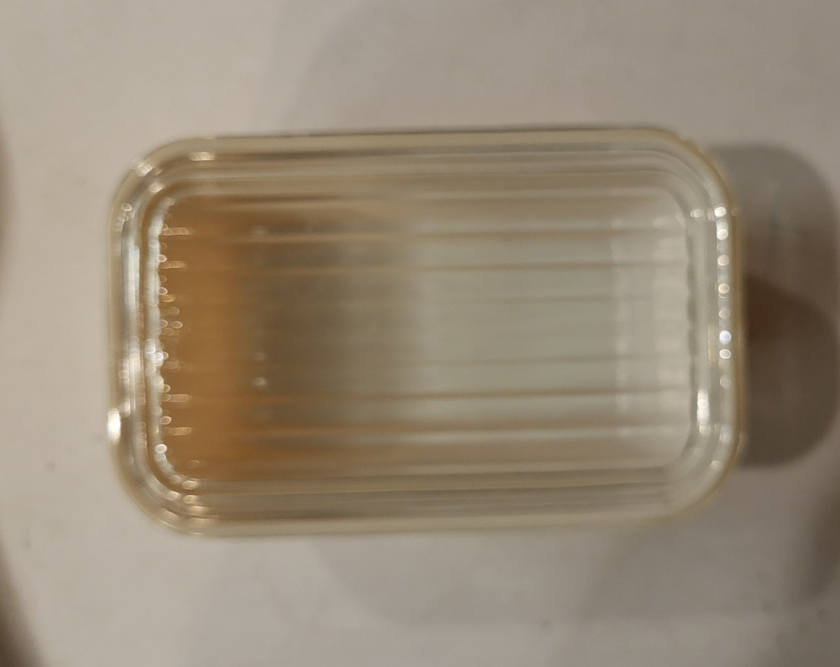 PYREX BUTTERFLY GOLD 502-B REFRIGERATOR DISH & 502-C LID PREOWNED FREE USA SHIP