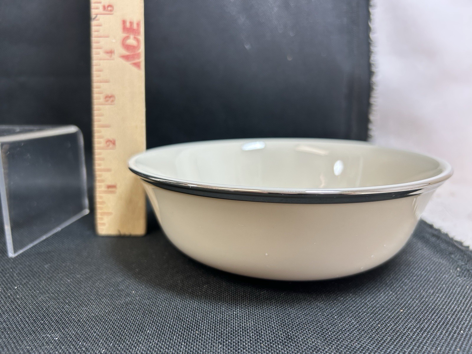Lenox China Solitaire~(Set of 4)~6 1/4″ All Purpose Bowl~Outlet Mark~A~Excellent