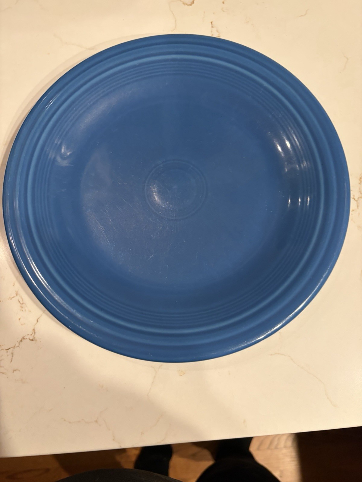 FIESTA Fiestaware Lapis Blue 10.5” Dinner Plates Set Of 4 Homer Laughlin