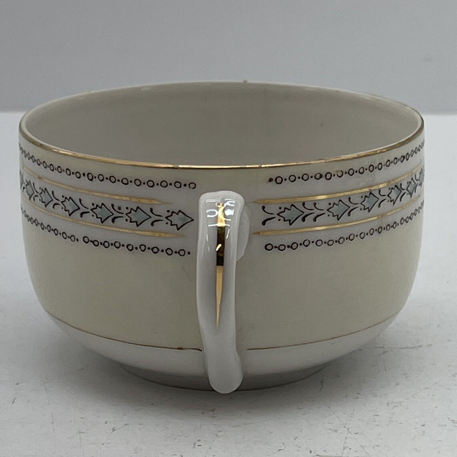 Vintage Coffee Cup And Saucer Plate Hand Painted Made In Occupied Japan
