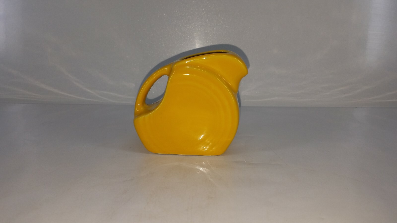 MINI DISK PITCHER creamer daffodil yellow NEW FIESTA 5 OZ. new