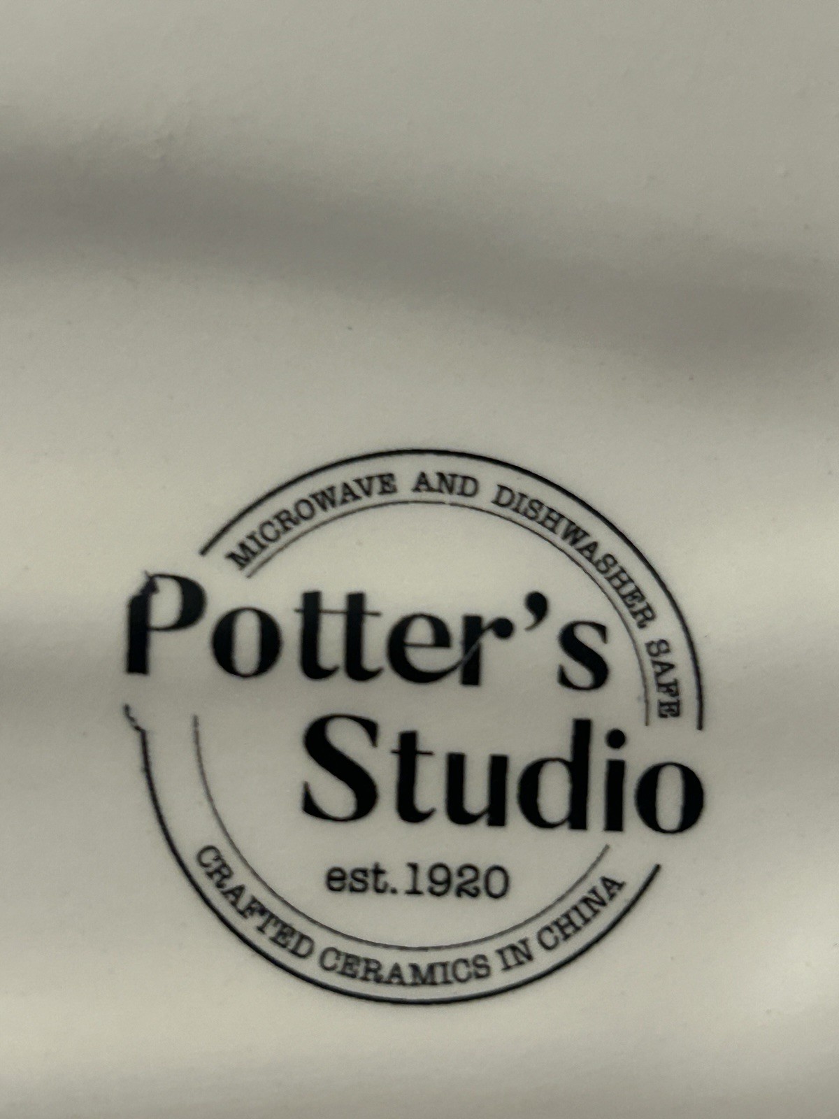 Potter’s Studio SARDINES Salad Serving Plate Nautical Fish Summer NEW
