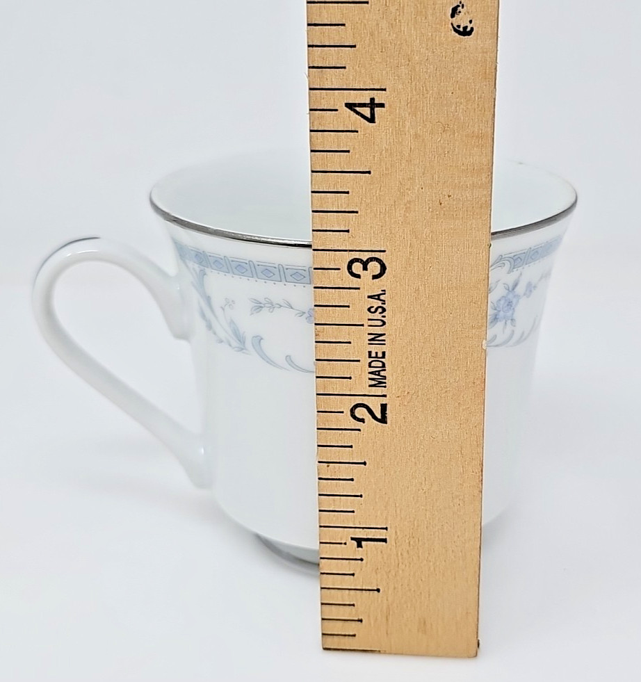 Sheffield Blue Whisper Porcelain 1985 Fine China Tea Coffee Cups Replacement