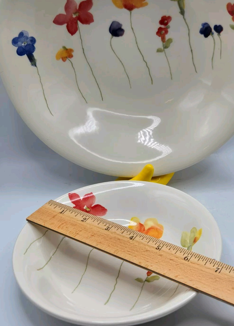 ROYAL STAFFORD Burslem S/2 Serving Bowls Heart of the Potteries England Flowers