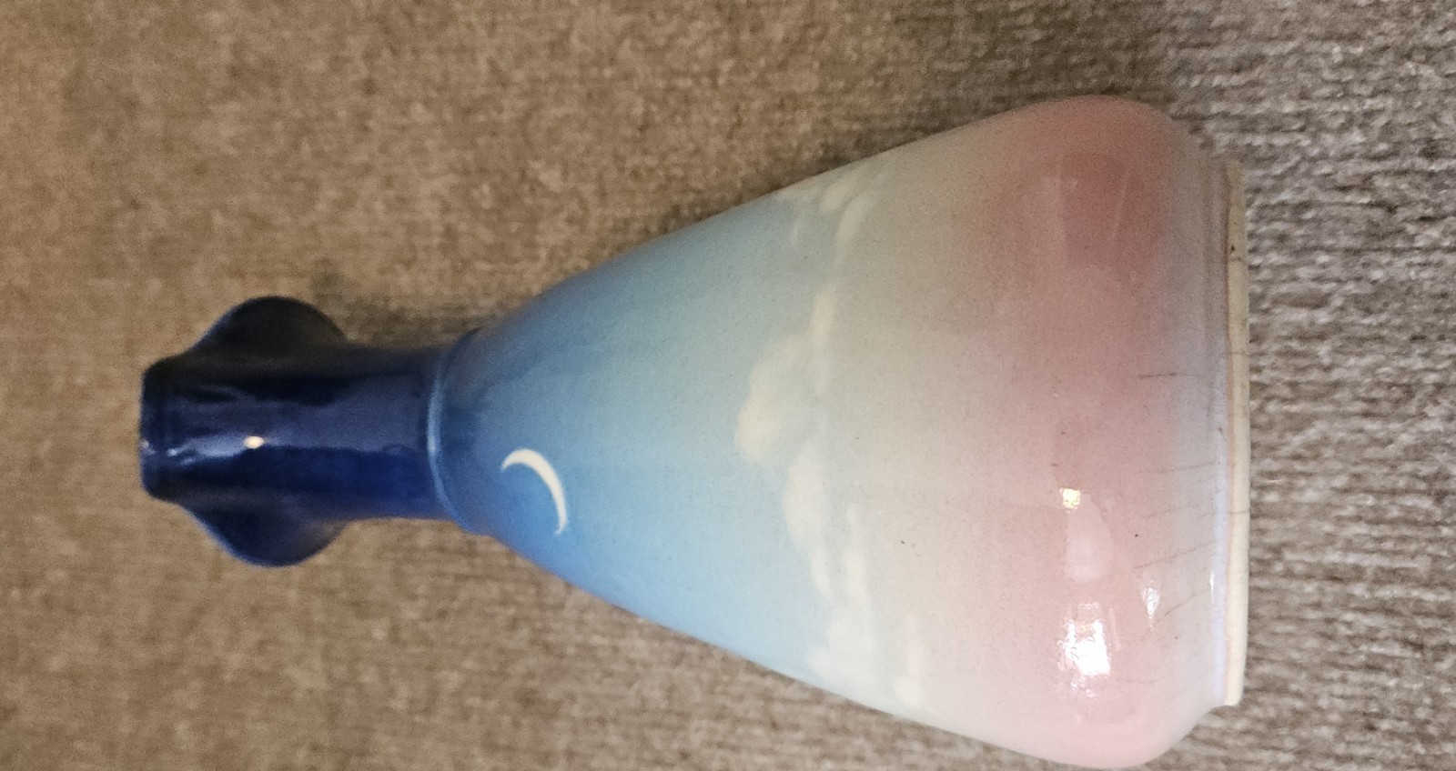 Pye In The Sky Pottery Pitcher Signed Shorba 1985 Dusk Marked Signed 9″