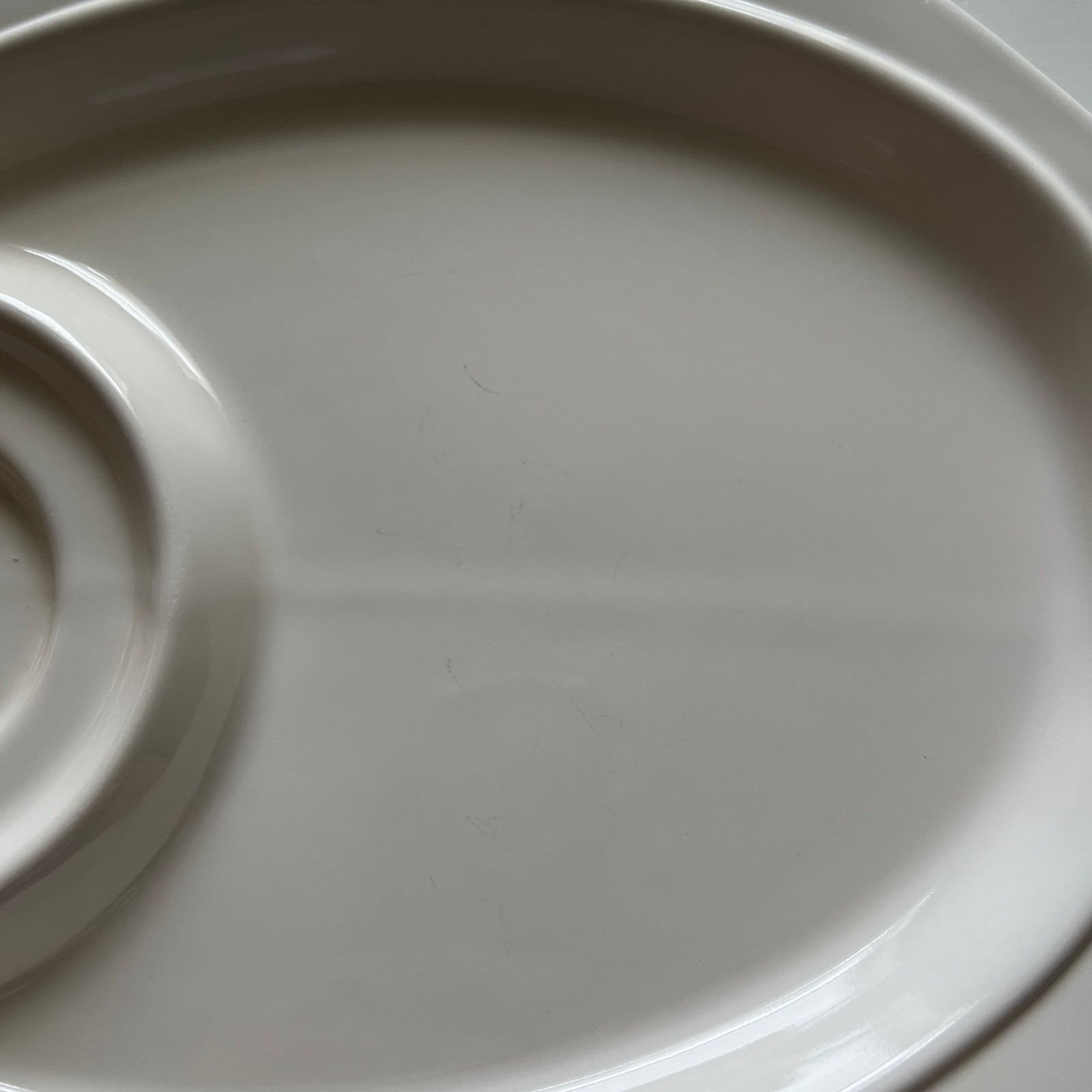 Vintage Pfaltzgraff Heritage White Snack Tray – 11.5in x 9in