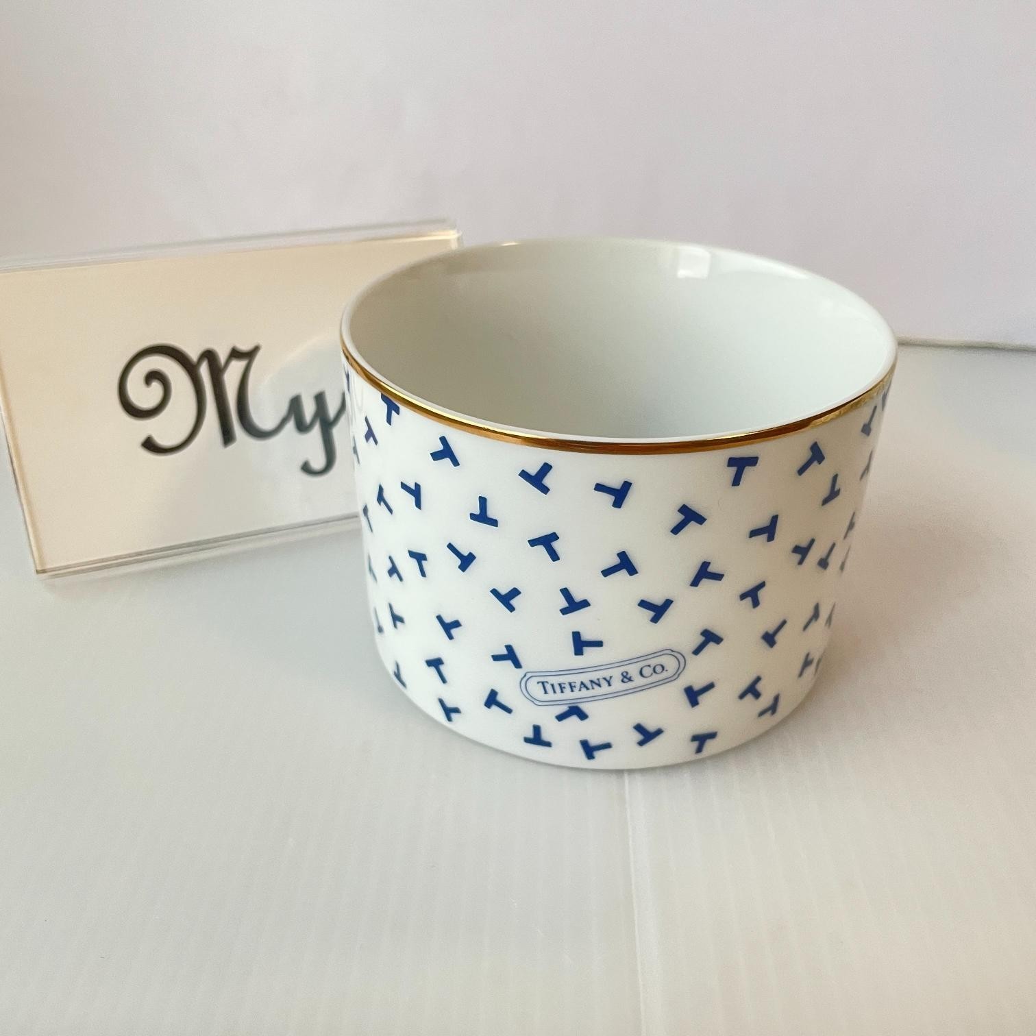 TIFFANY & Co. Dancing T Tableware Set of 16 pcs Cocotte Plate Bowl