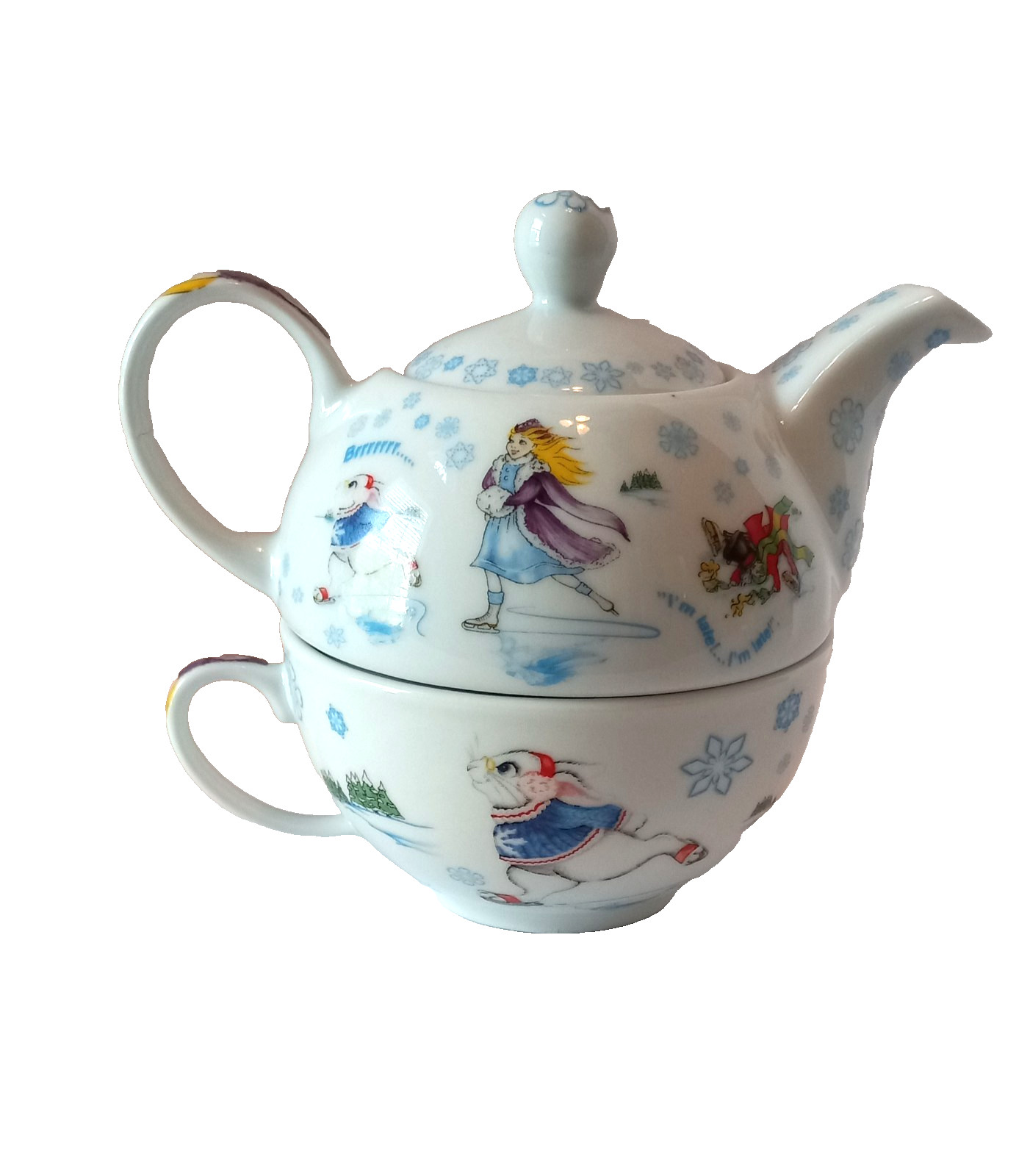 Paul Cardew Teapot “Alice in Wonderland” Tea for One