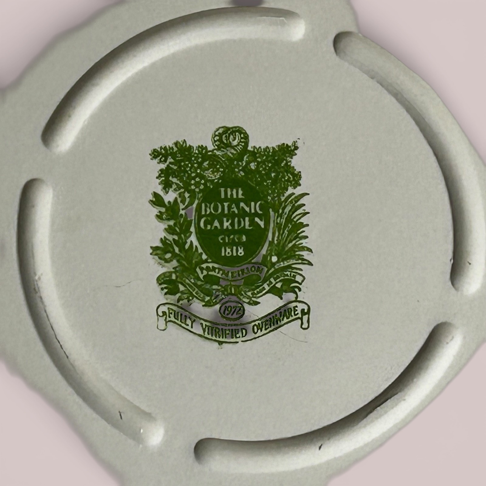 Portmeirion Botanic Garden Quiche Dish Passiflora Caerulea Blue Passion Flower