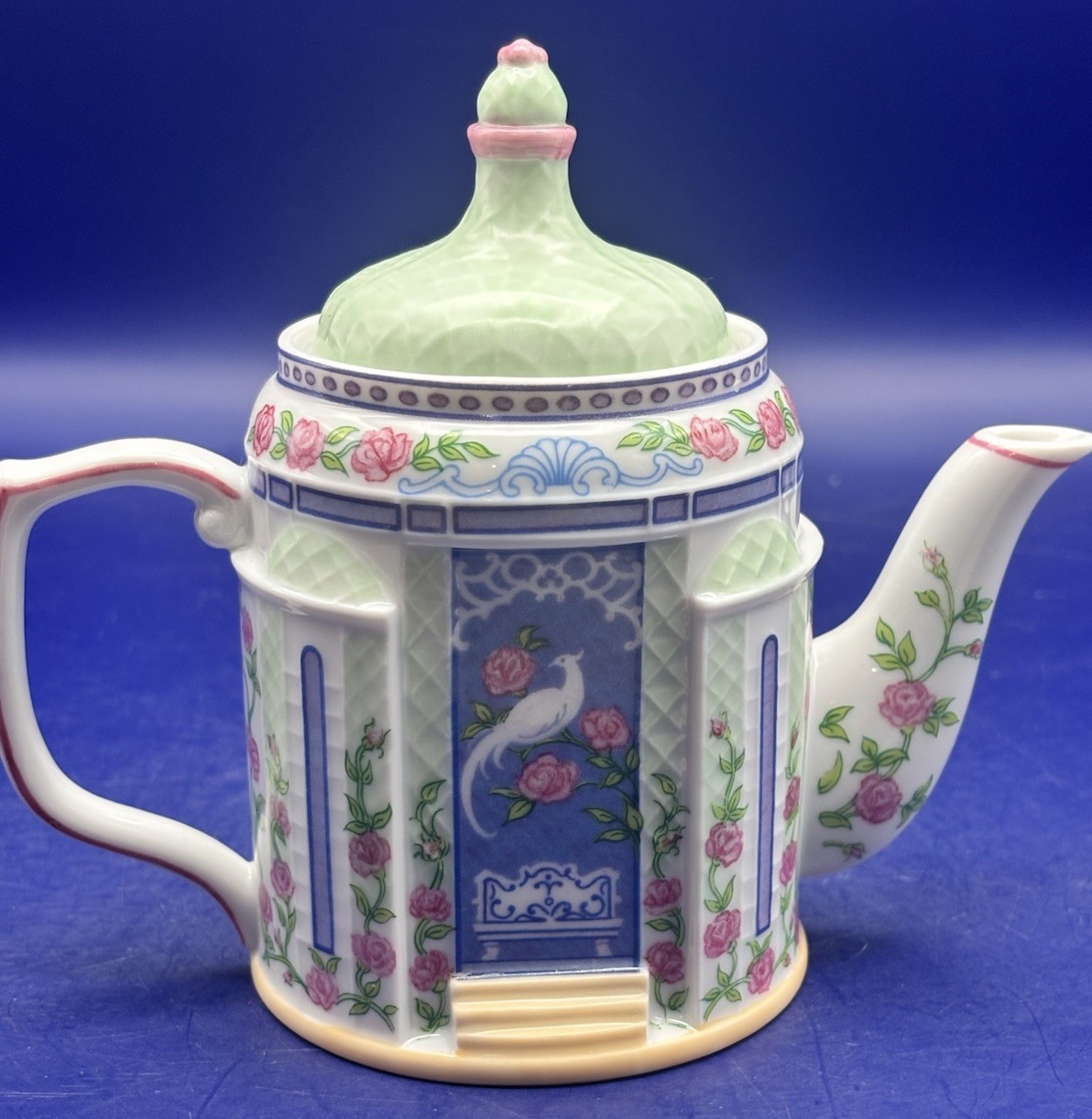 Lenox Teapot English Garden Collection The Aviary 1994