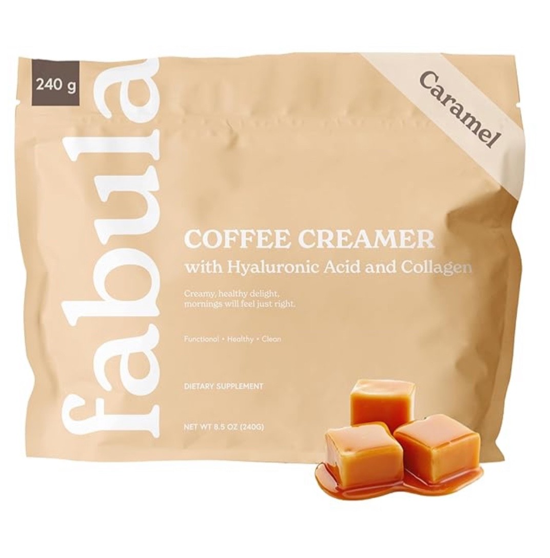 Fabula Coffee Creamer, Caramel – with Hyaluronic acid and Collagen