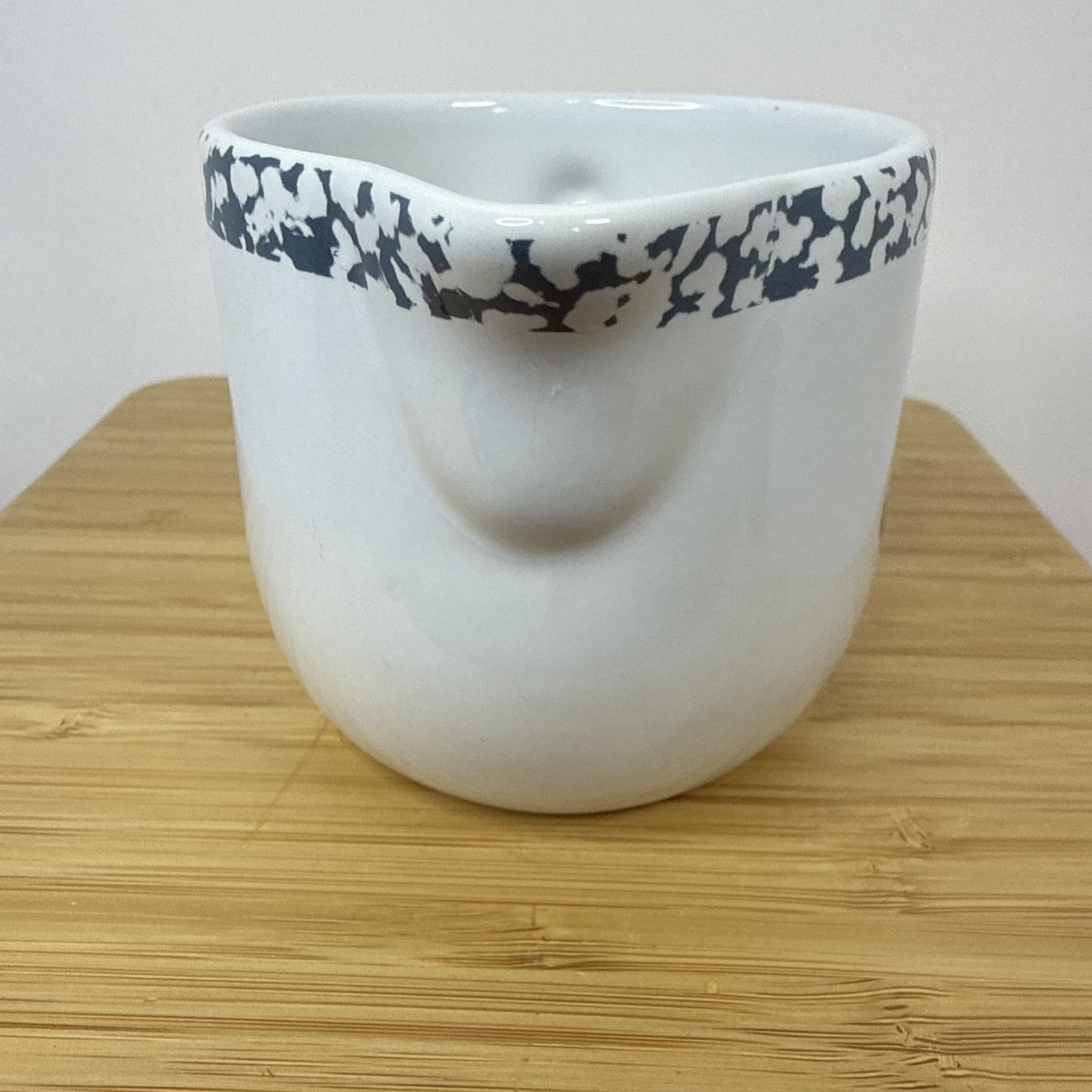 Jay Imports Corelle Coordinates “Blue Hearts” Creamer Pitcher 3” Cottagecore VTG