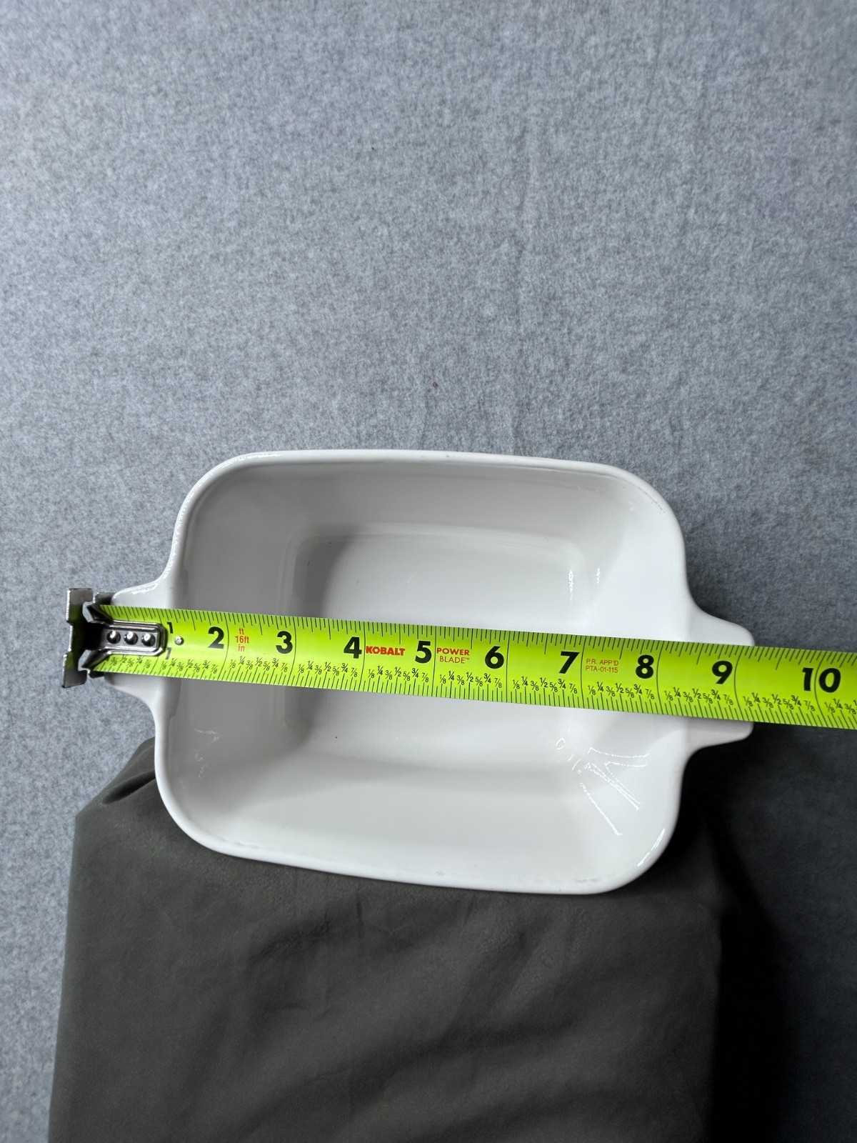 Vintage Corning Ware Cornflower Pattern in a 7 x 5 Rectangular Loaf Pan