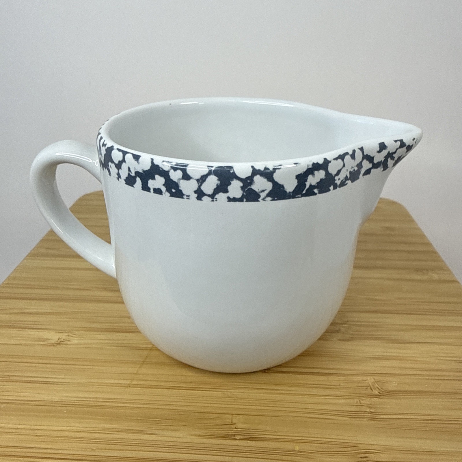 Jay Imports Corelle Coordinates “Blue Hearts” Creamer Pitcher 3” Cottagecore VTG