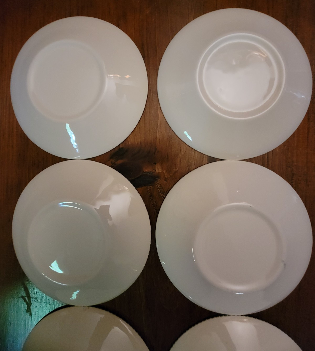 Currier & Ives Royal China Blue White Steamboat 6″ Saucer Plate Vtg