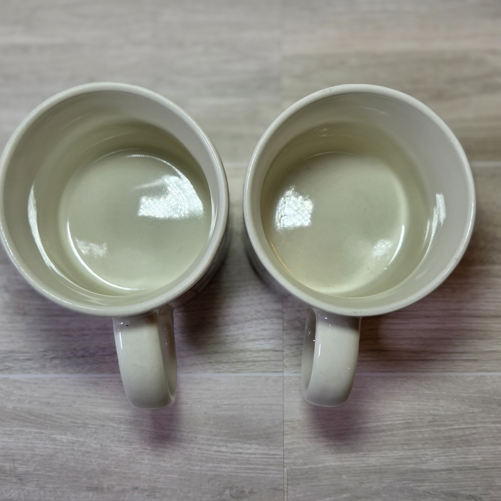 Vintage 80s 90s Geometric Southwestern Coffee Tea Mug Pair Set 1980s 1990s