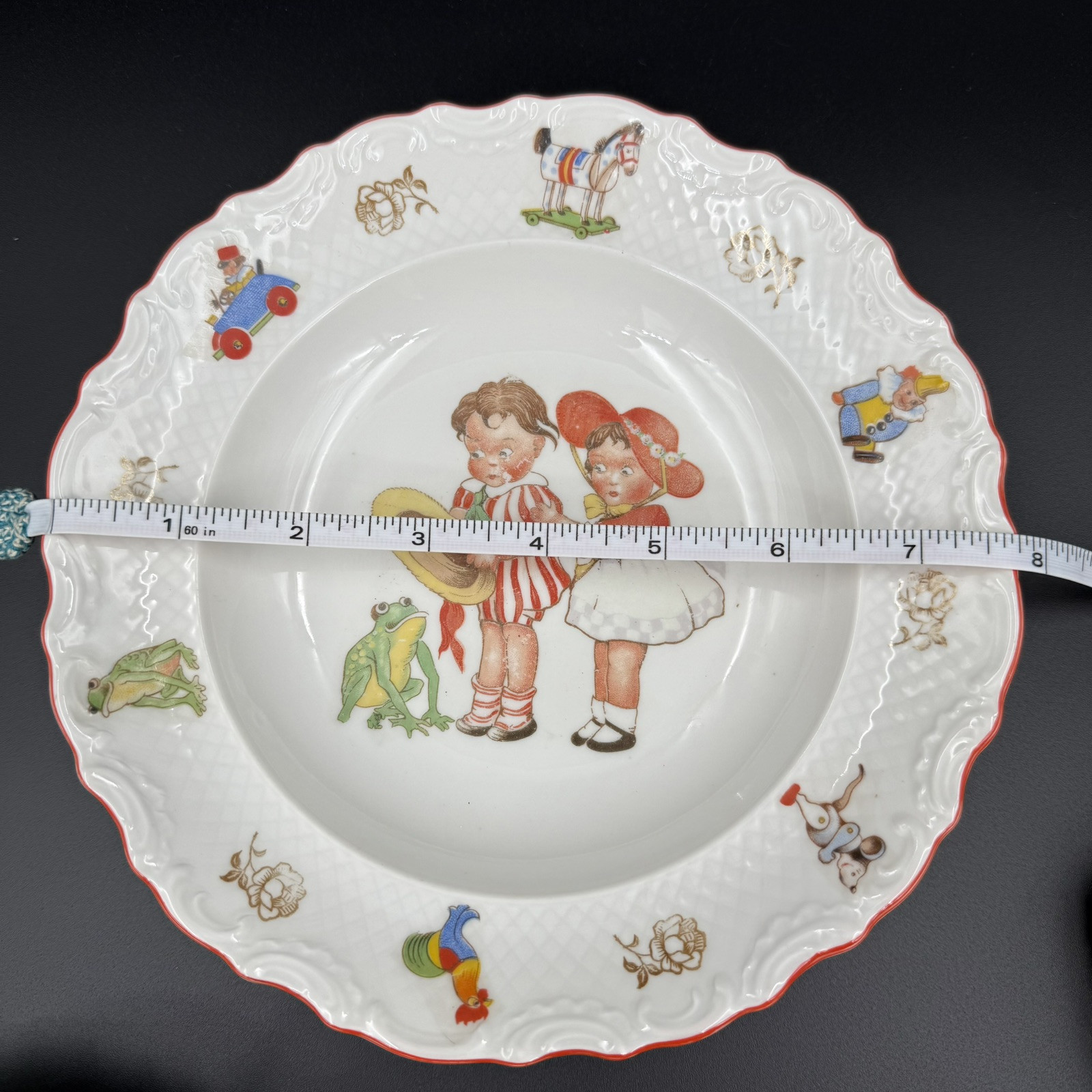 Johann Haviland Bavaria Schumann Germany 5 piece Childrens Nursery china set