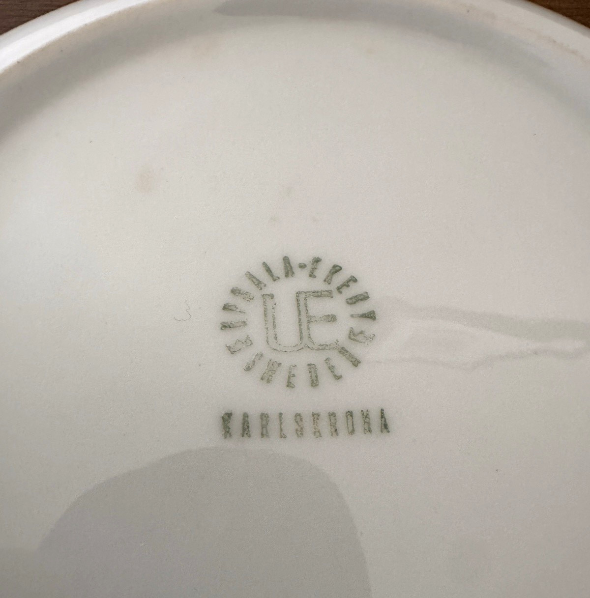 2 Bread Plates-Bellis Pattern-7 Inches-Upsala Ekeby-Sweden-1950/60s