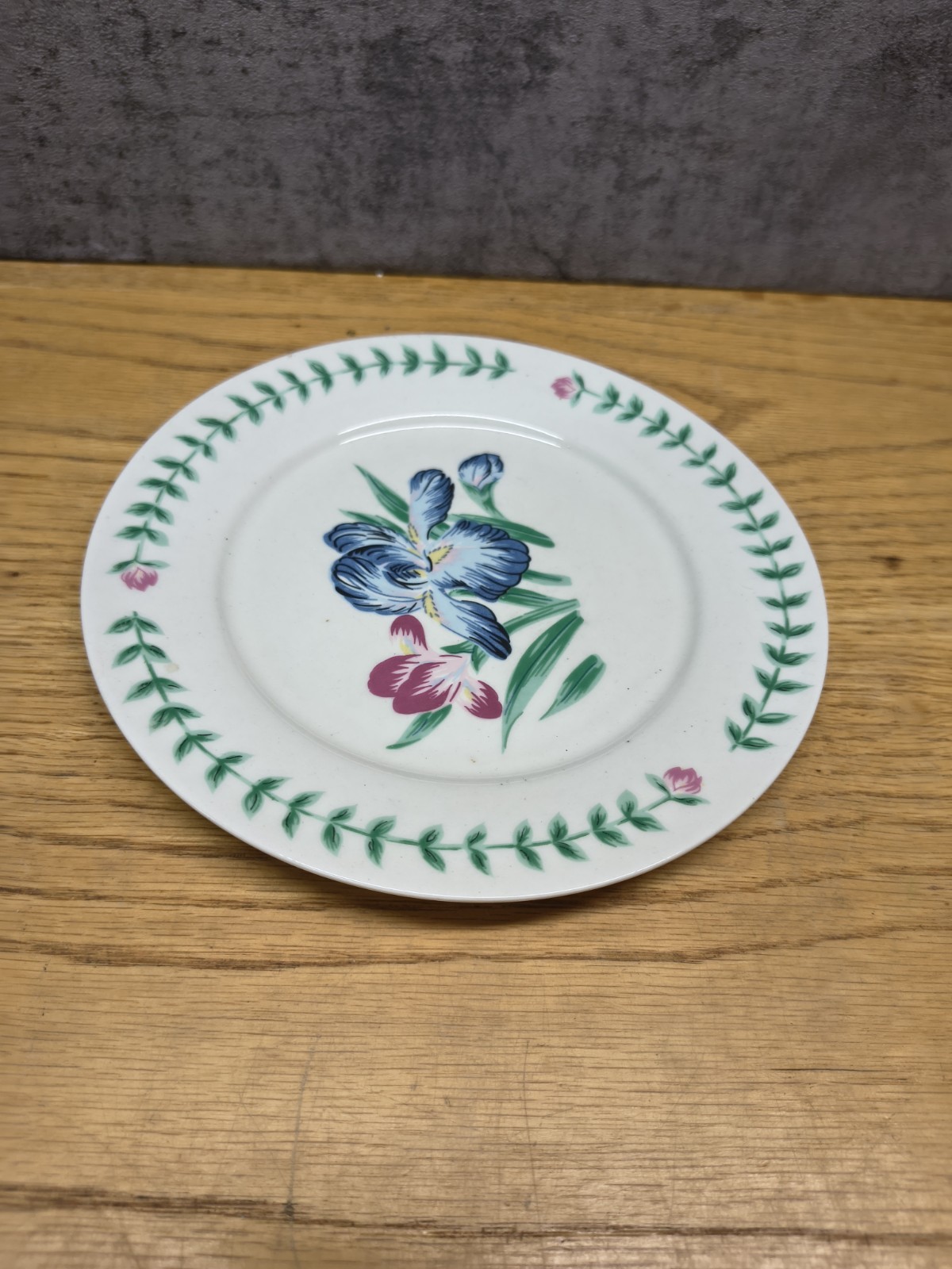 Portmeirion Botanic Garden Salad Plate Iris