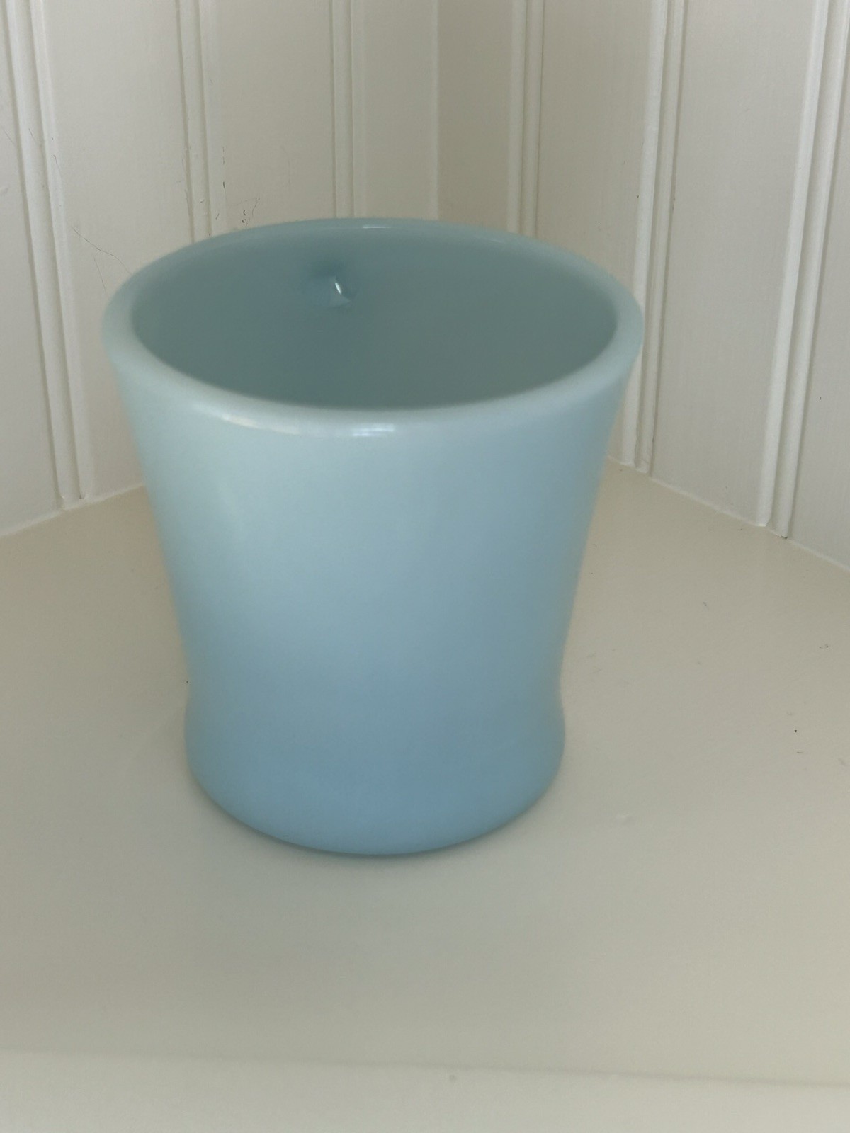 Vintage Fire King Turquoise 8 Ounce D Handled Mug 1956-1959