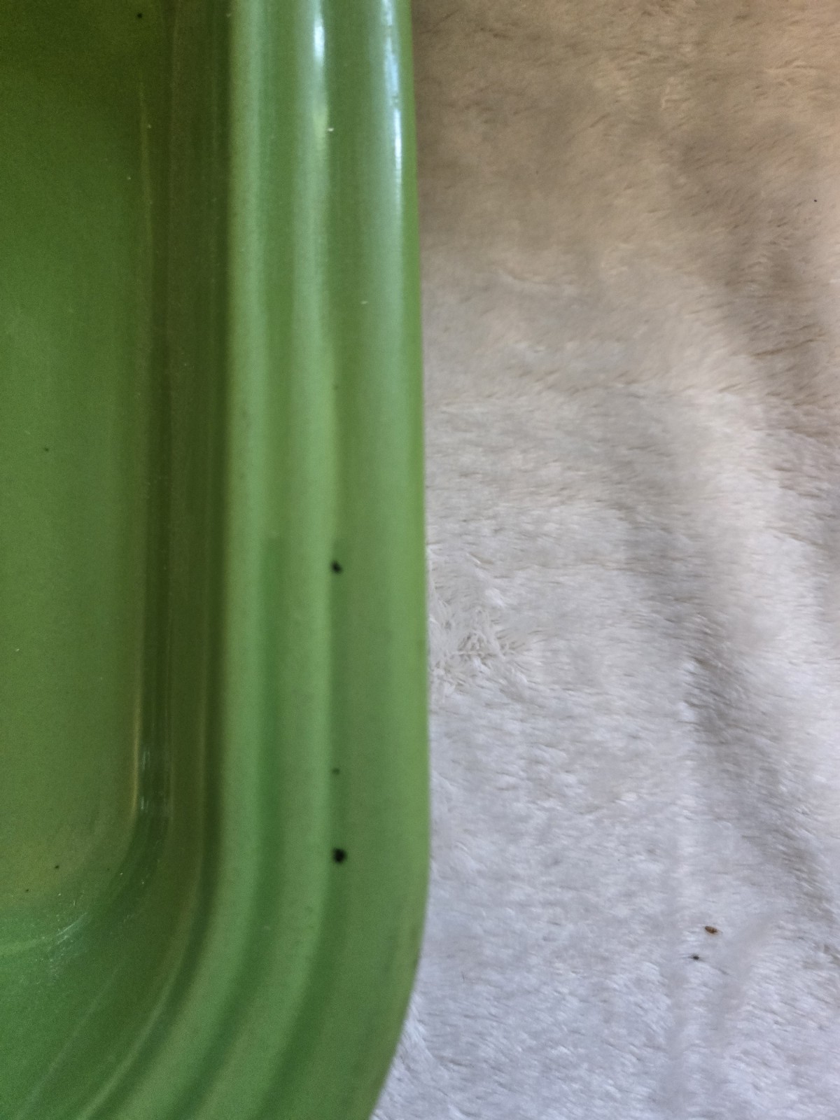 HLC Fiestaware 9in Square Baking Dish Shamrock Green USED