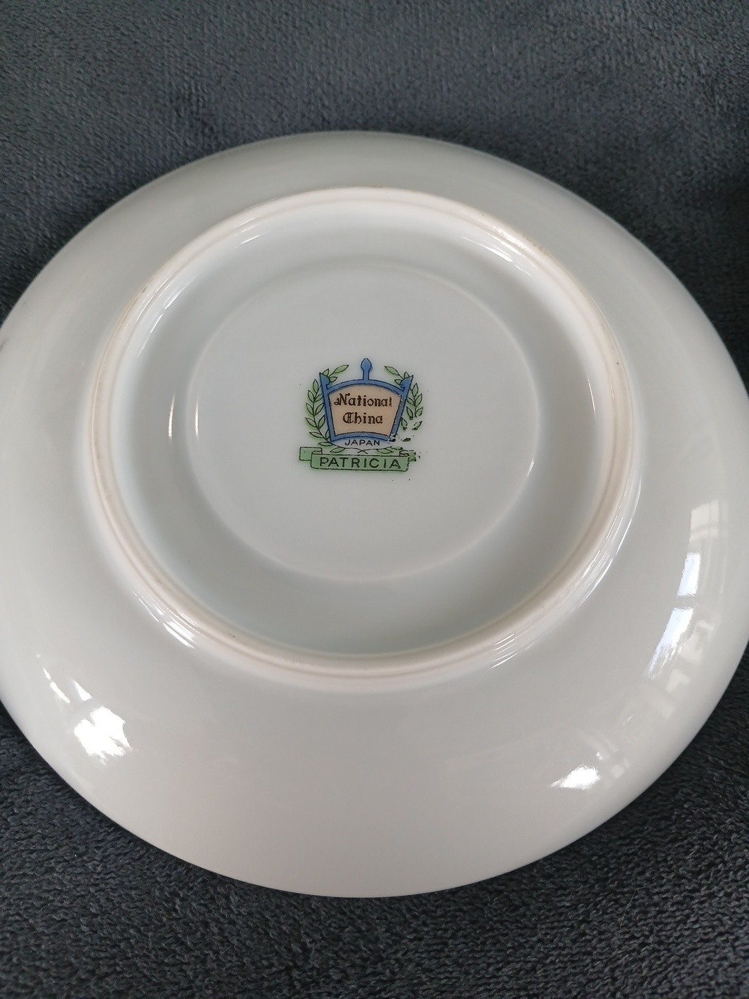Set Of 4 Teacups & Saucers National China Japan Patricia Floral