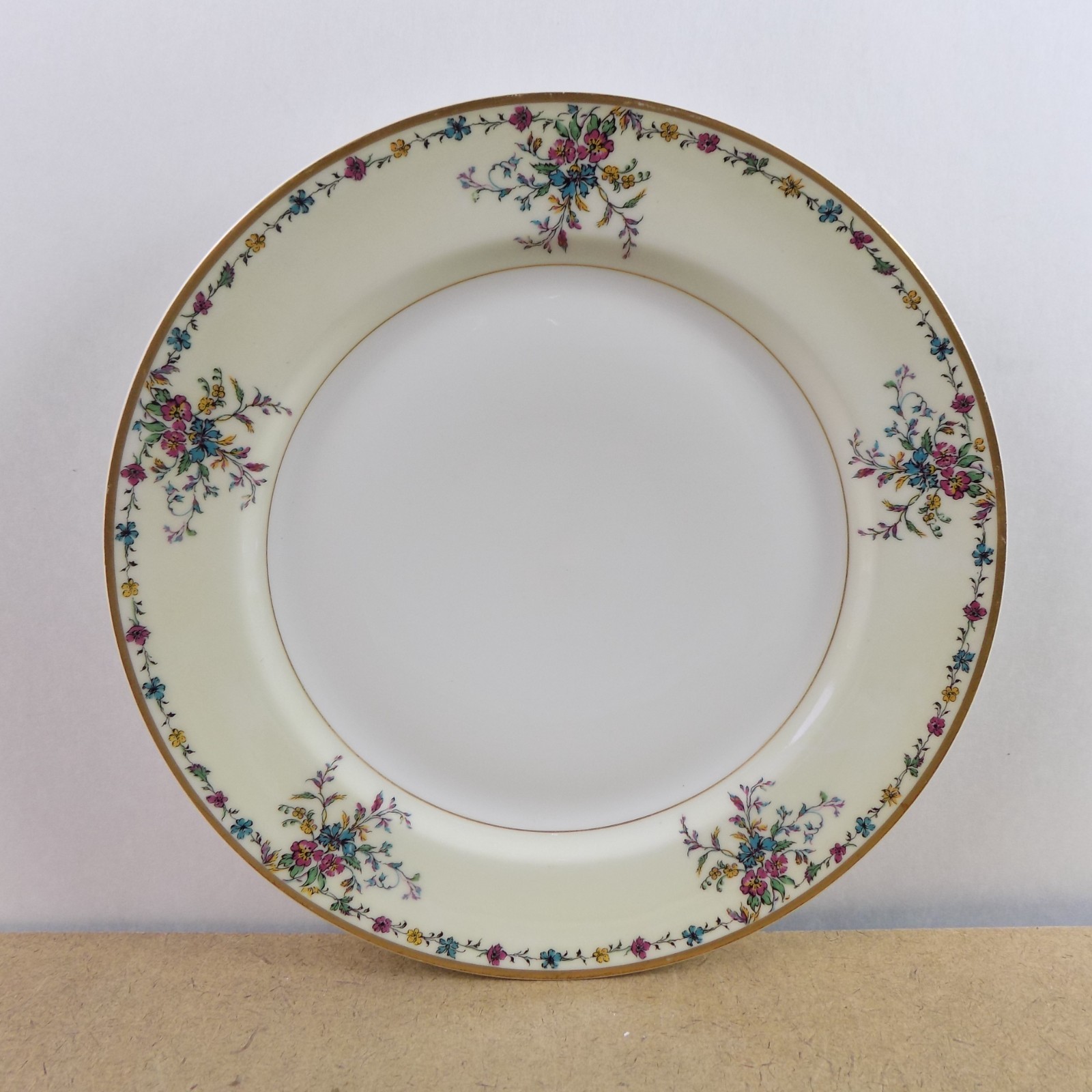 Haviland Limoges H207 4pc Place Setting Dinner Salad Plate Cup & Saucer VGC