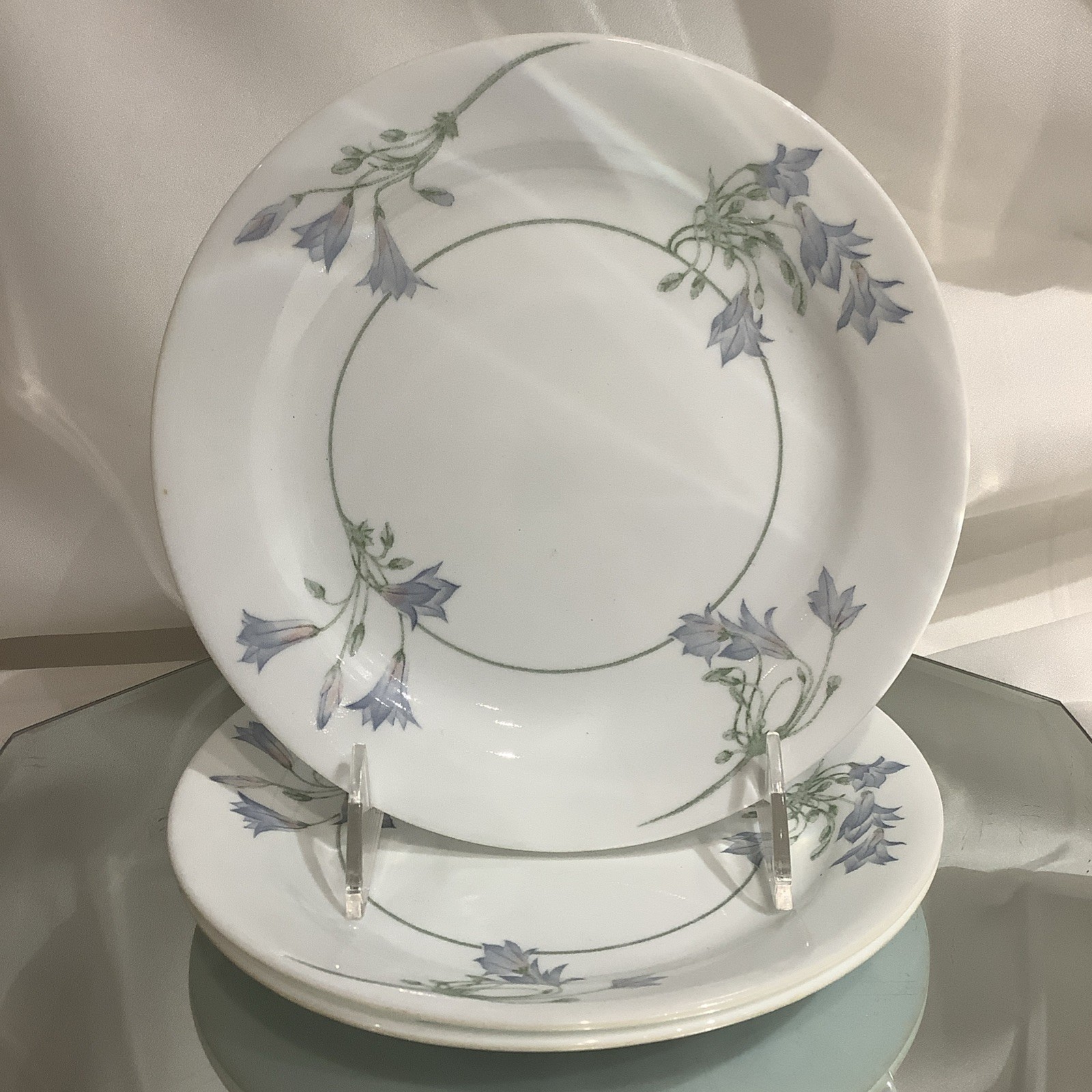 Corelle Blue Dusk Salad Bread Dessert 7.25” Plate – Set of 3