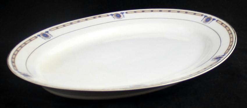 Noritake Beverly Group of 1 11 3/4 Inch Platter and 3 Fruit Bowls 58589 Vintage