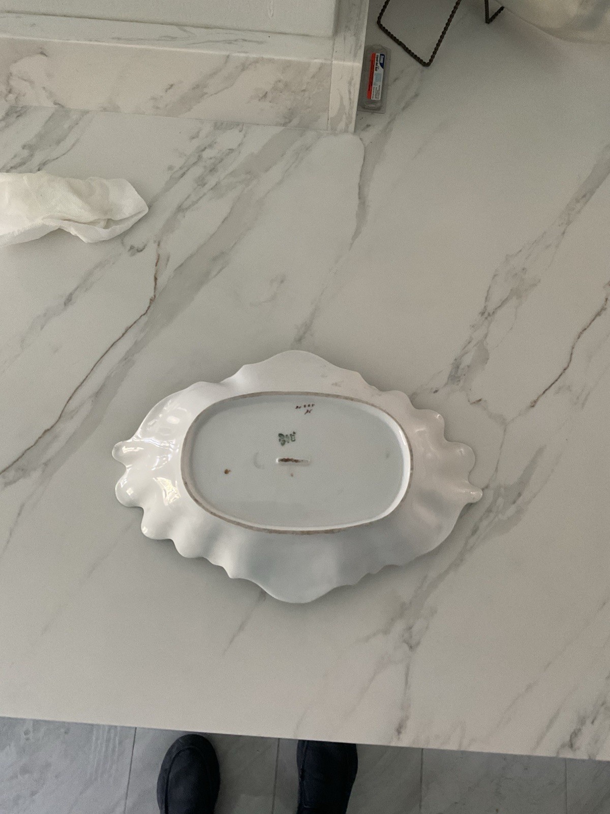 Carl Tielsch Altwasser Oval Serving Dish c1875-1914