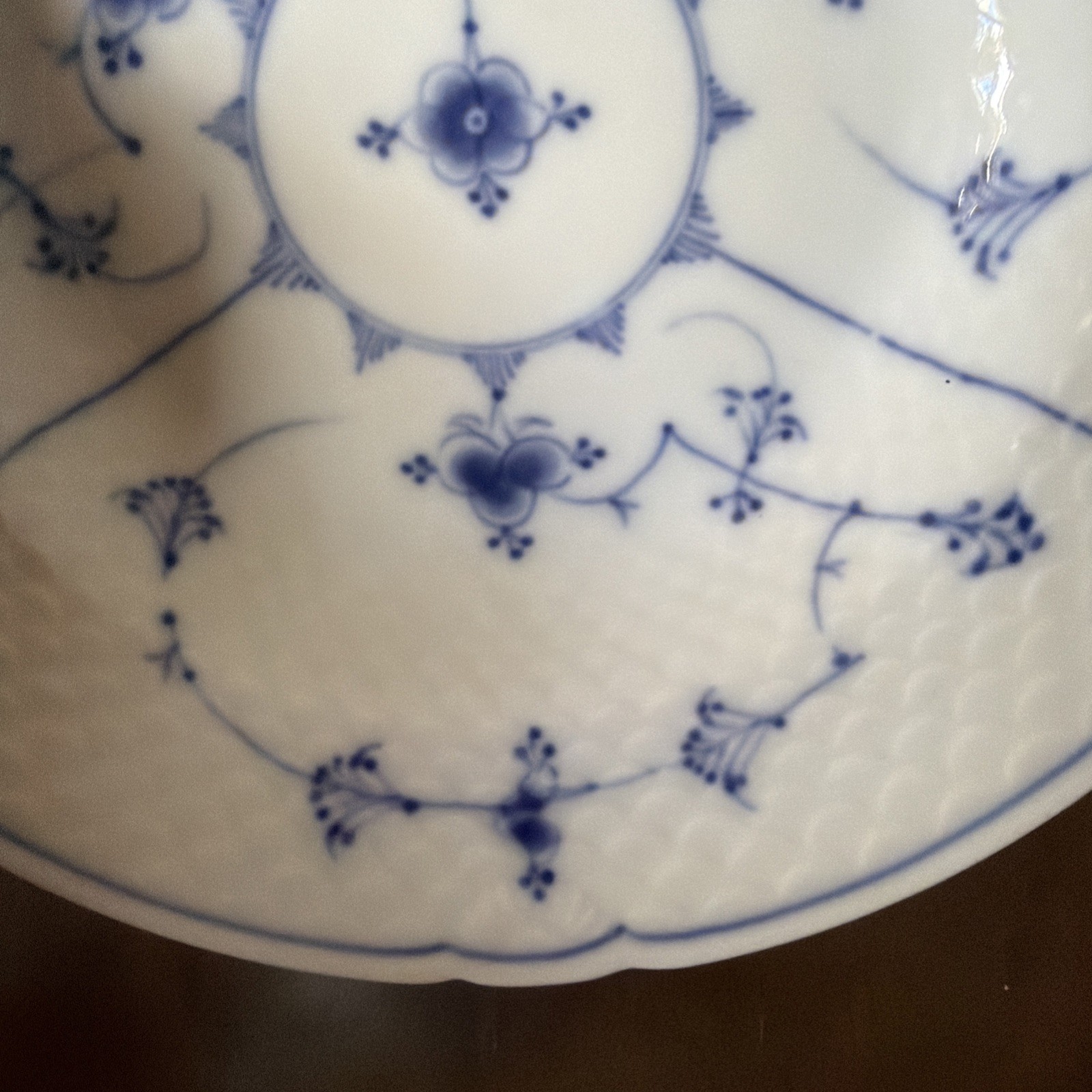 Bing & Grondahl Denmark Copenhagen Blue 7 1/2” Soup Bowl 1899-1902