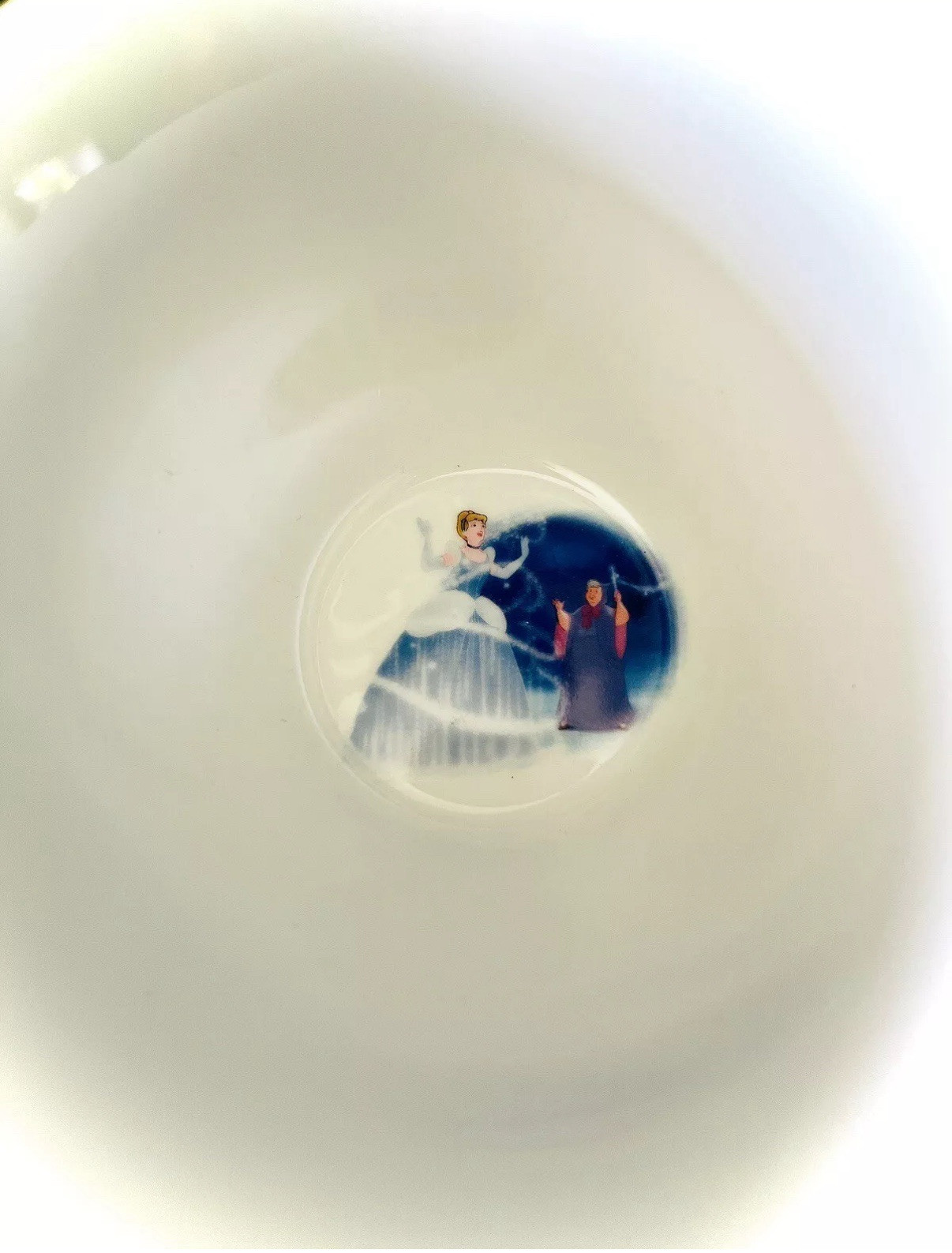 New 4Pc Set DISNEY Princess CINDERELLA Tea Party Bowls Fairy Godmother Salad