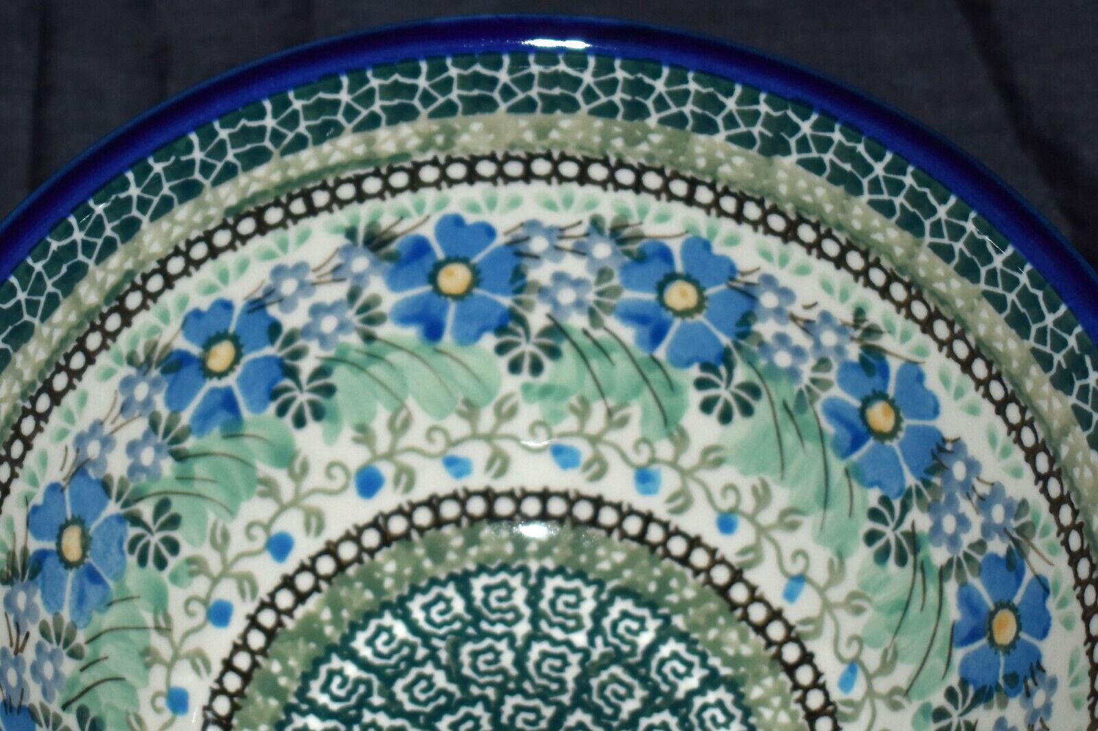 UNIKAT Ceramika Artystyczna TERESA LIANA Polish Pottery Serving Bowl