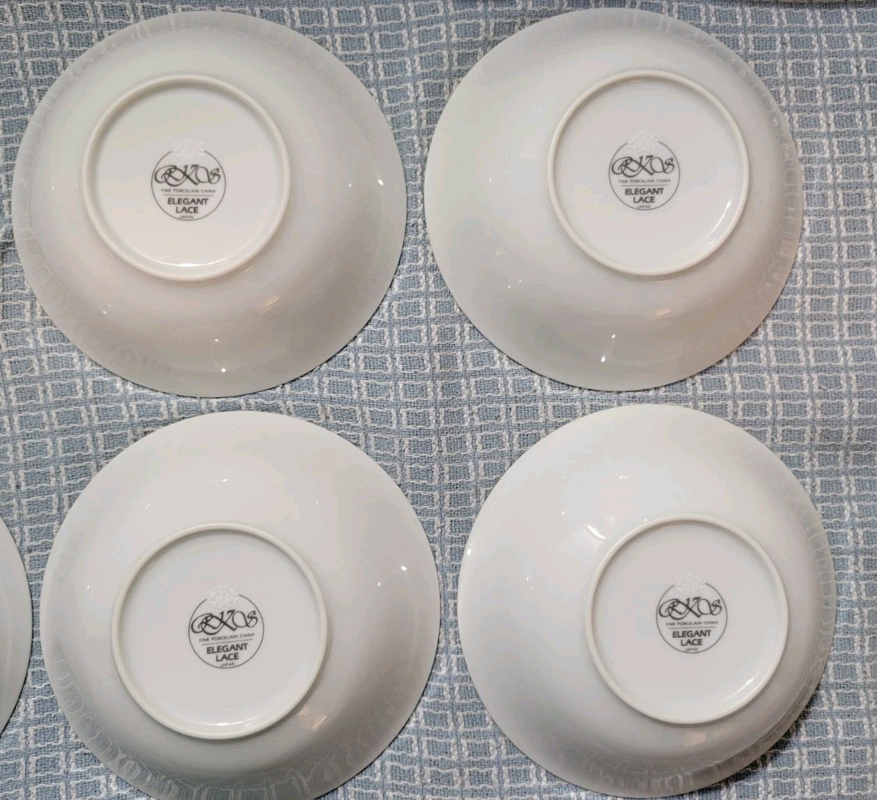 Elegant Lace Pattern, 79pc Dining Set By Fine China Of Japan, Antique, Serves 12